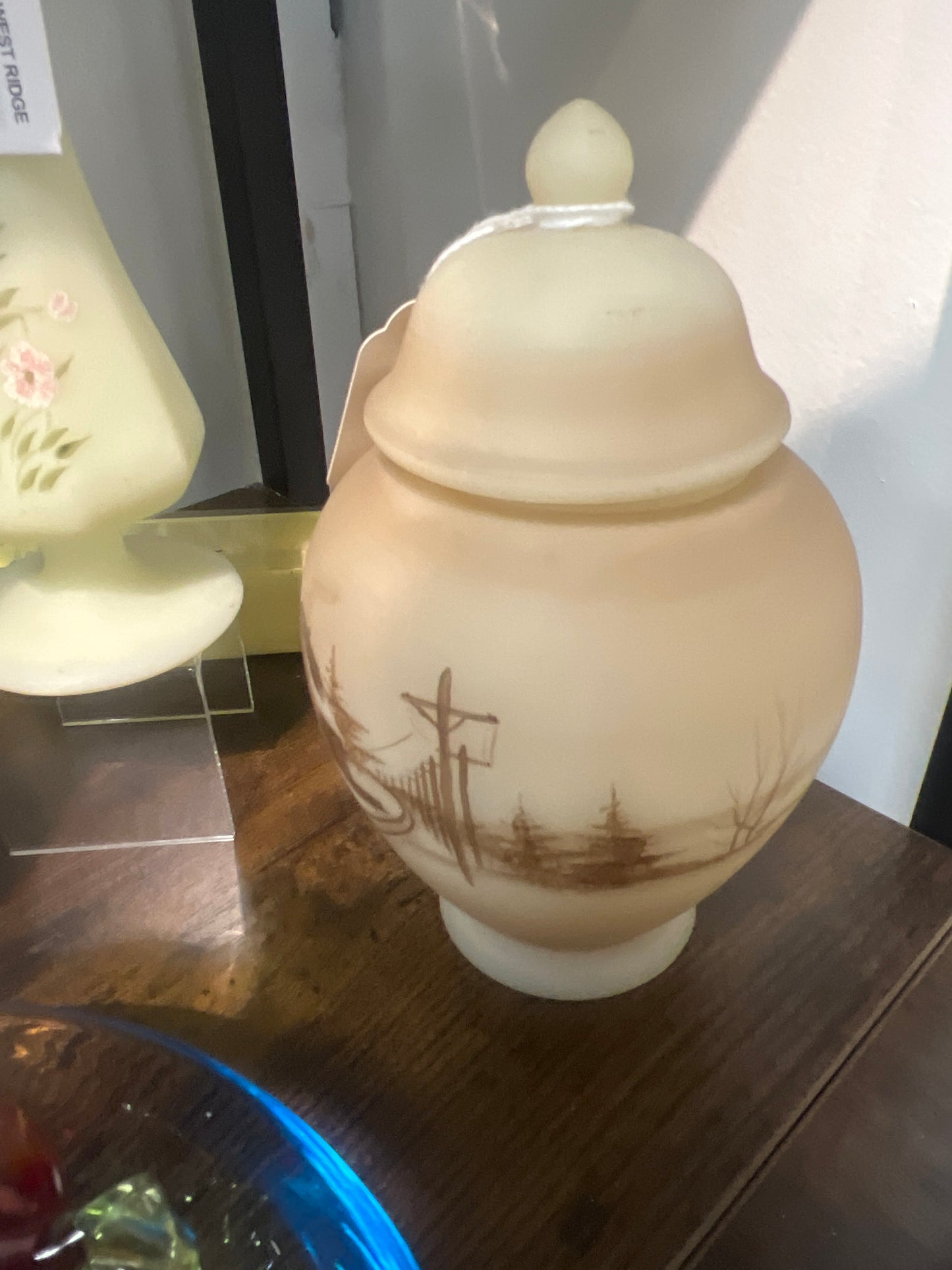 Fenton Ginger jar