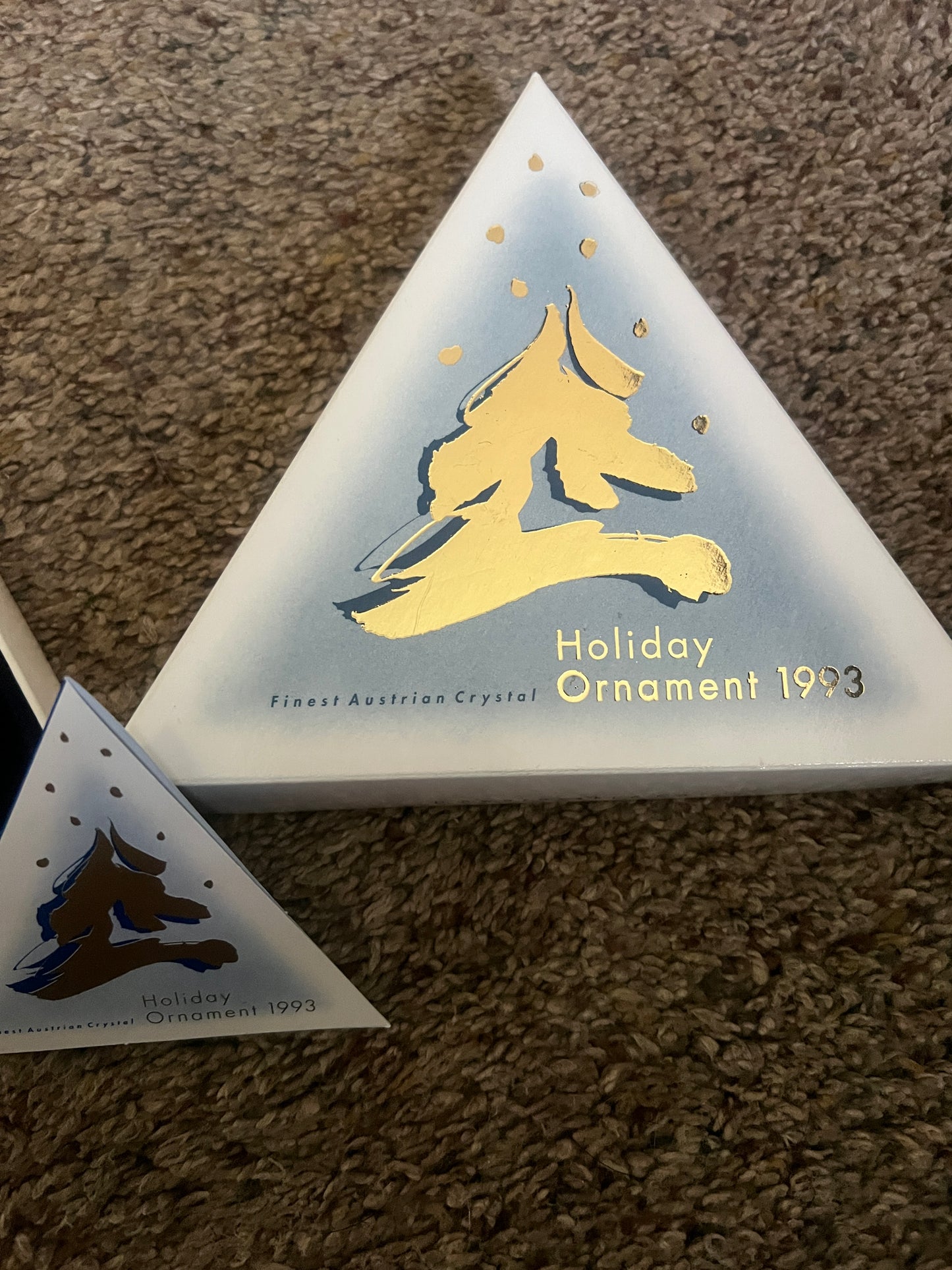 1993 Annual Christmas Ornament Swarovski 174969