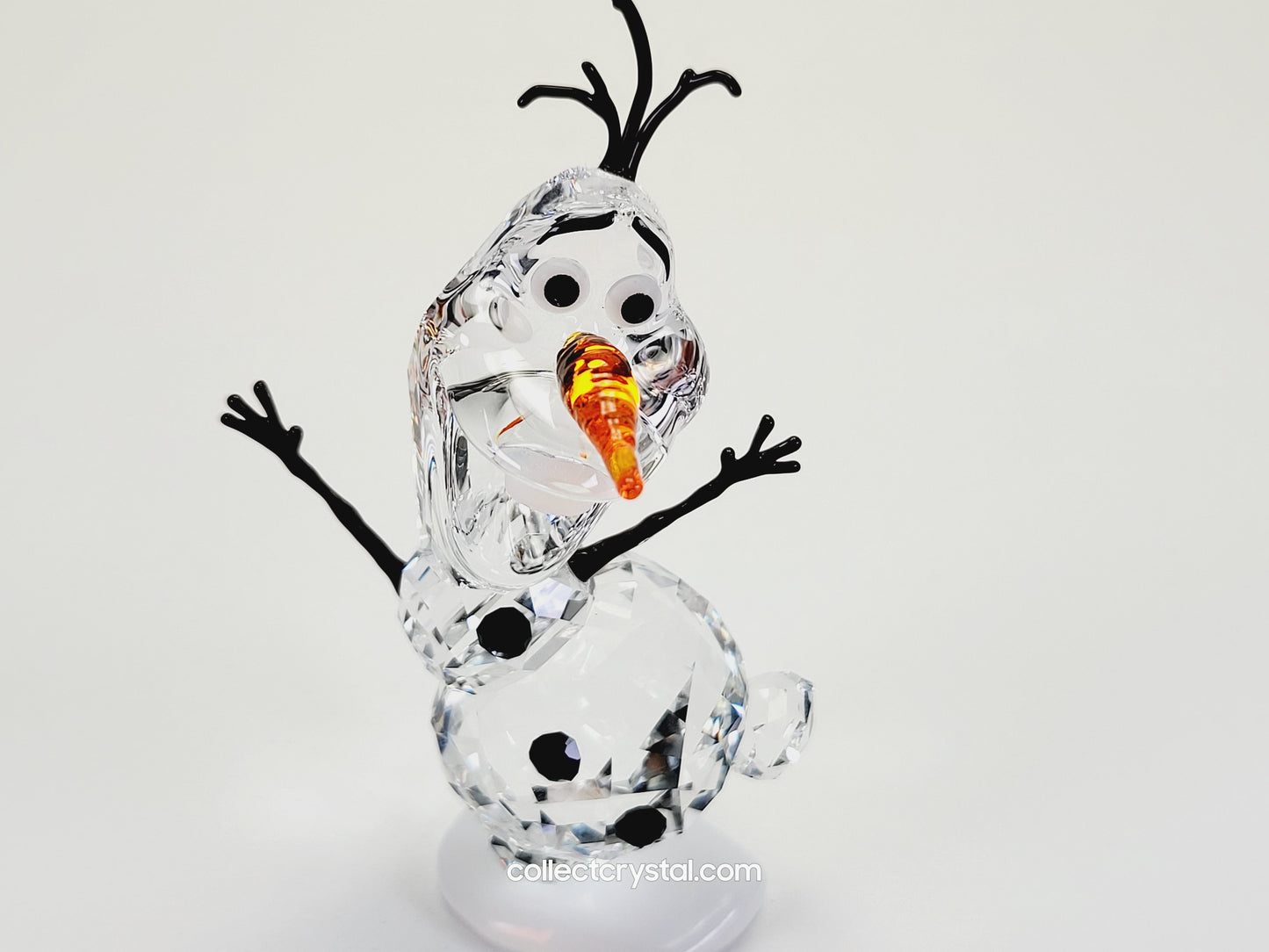Disney Olaf Snowman Crystal Frozen Movie Figurine # 5135880