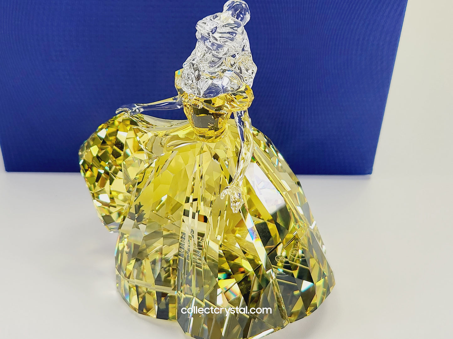 Swarovski Disney Princess's Jessica Lasher Bundle - Cinderella with shoe, Belle, Elsa, & Rapunzel