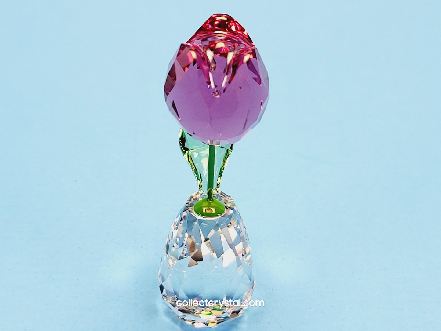 Flower Dreams Pink Tulip Crystal Ornament 5254316