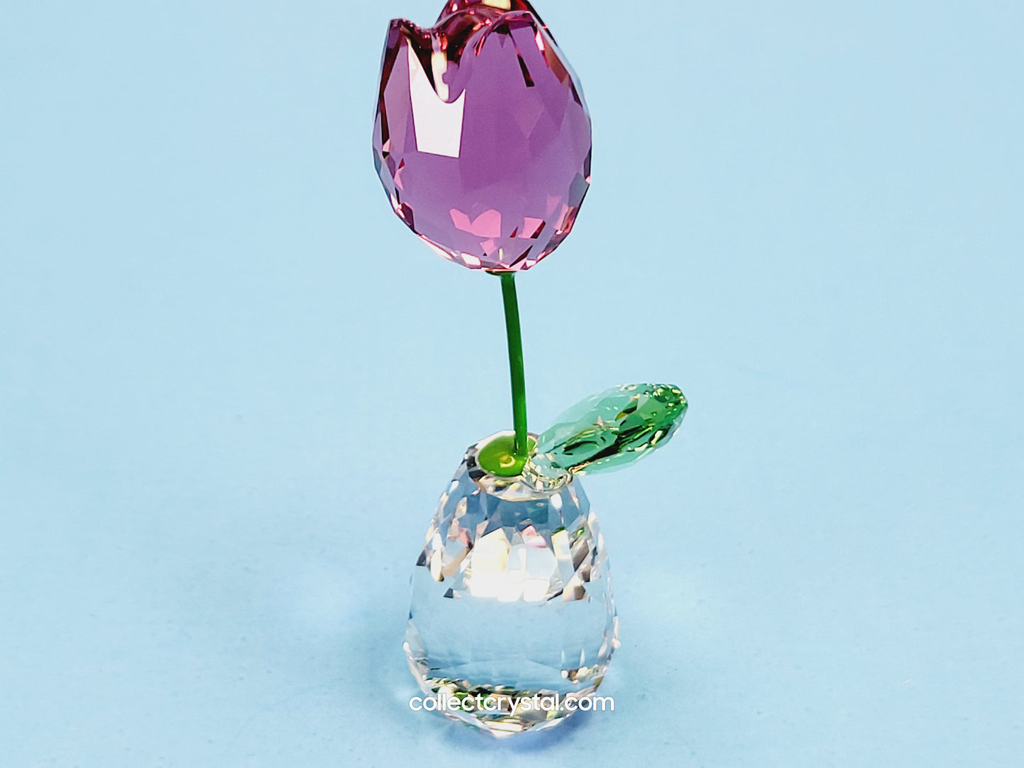 Flower Dreams Pink Tulip Crystal Ornament 5254316