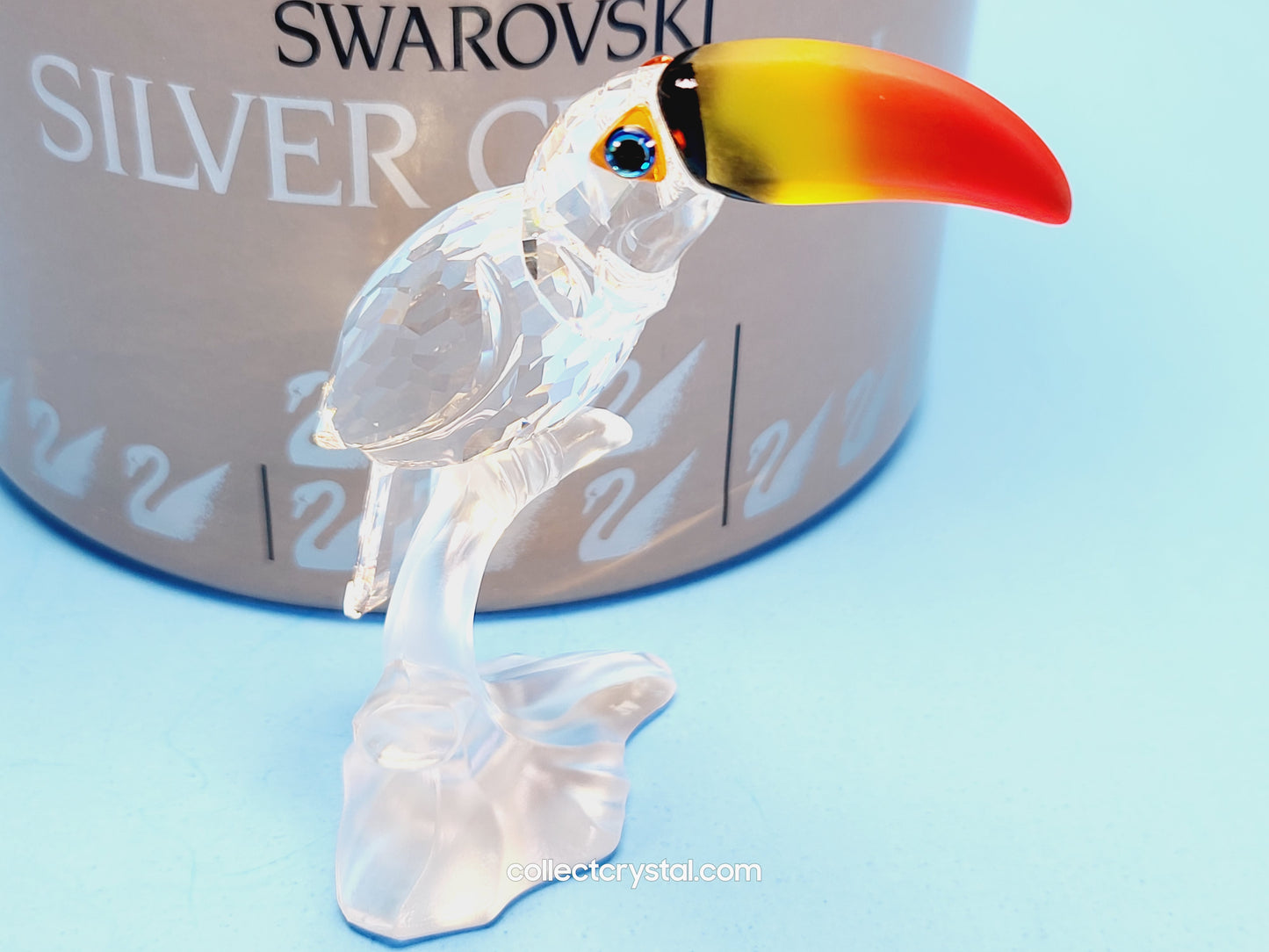 SWAROVSKI TOUCAN with colored beak # 234311