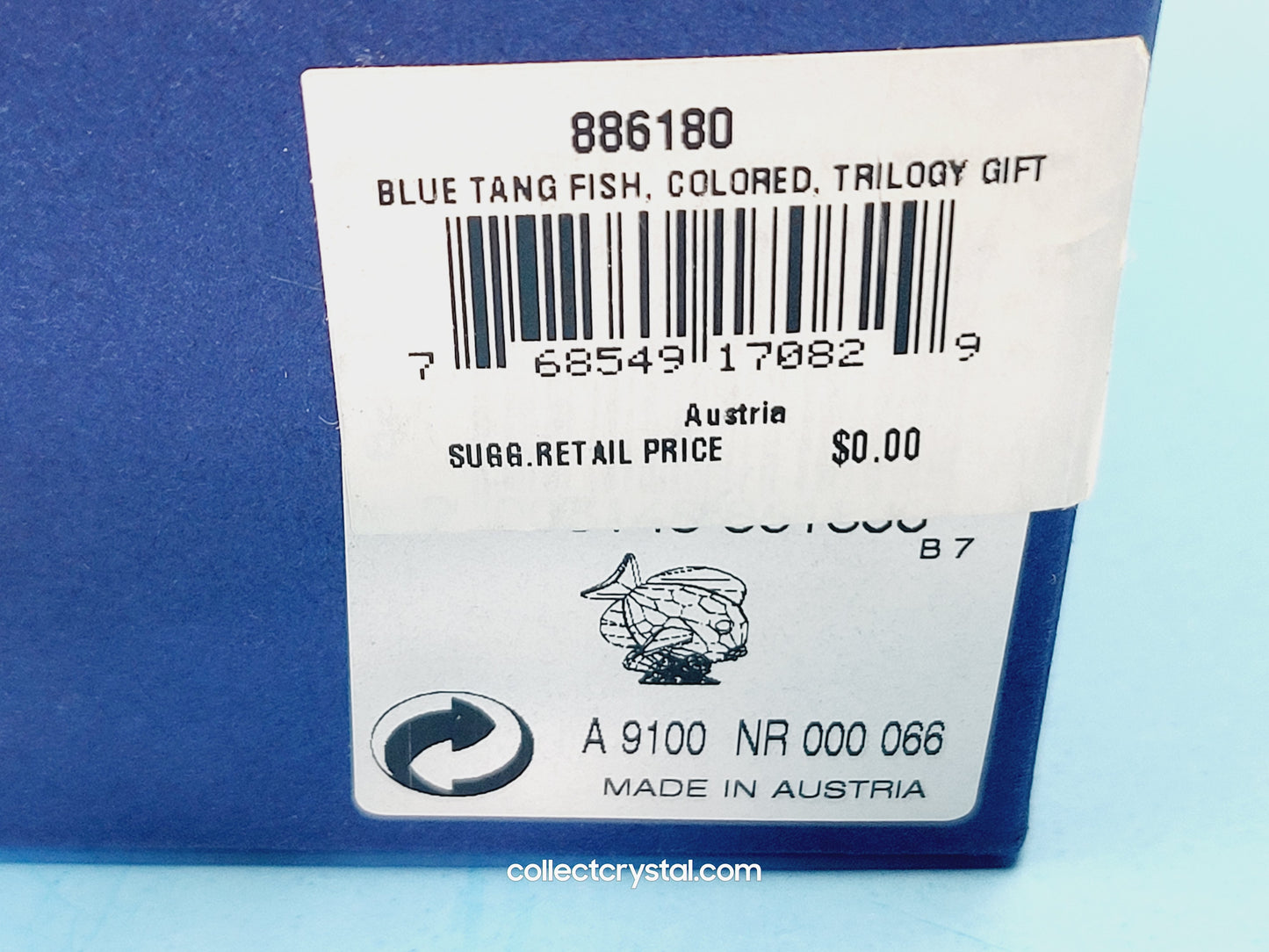 2007 TANG FISH BLUE – COLOR # 886180