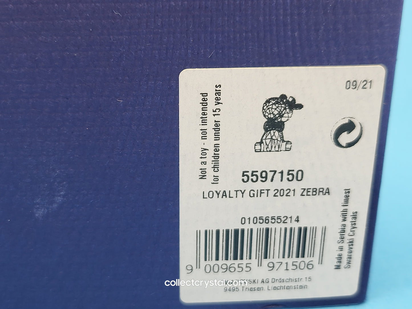 ZEBRA 2021 LOYALTY GIFT # 5597150