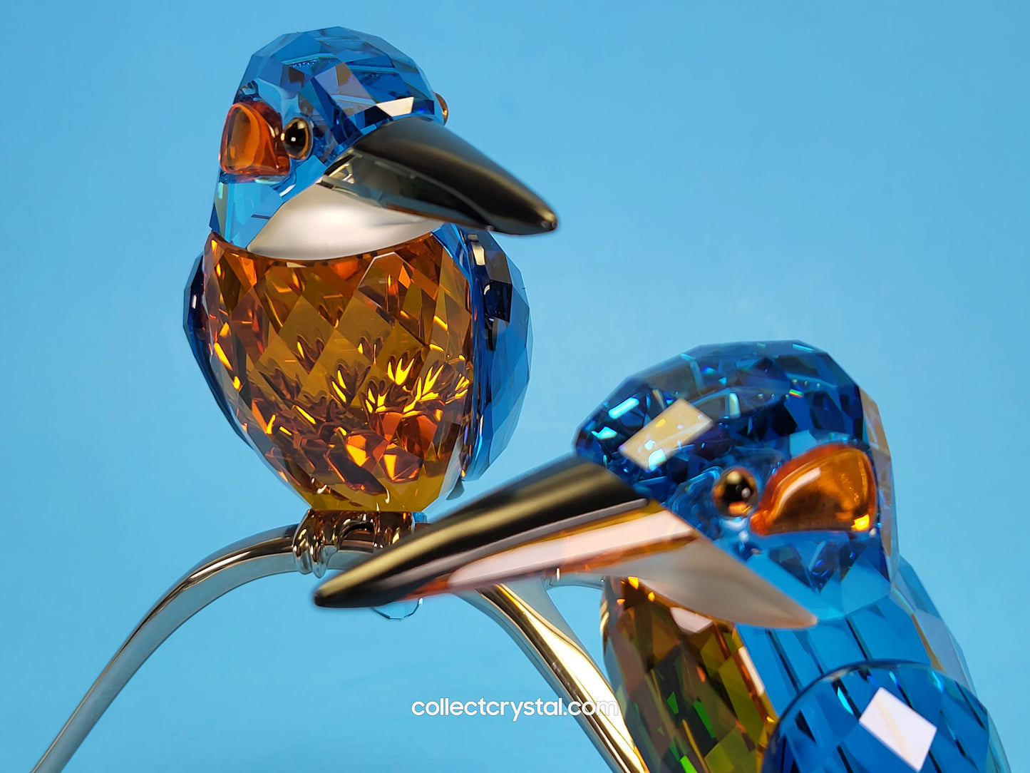 Birds Blue Turquoise Kingfishers 9600000116 Figurine 945090