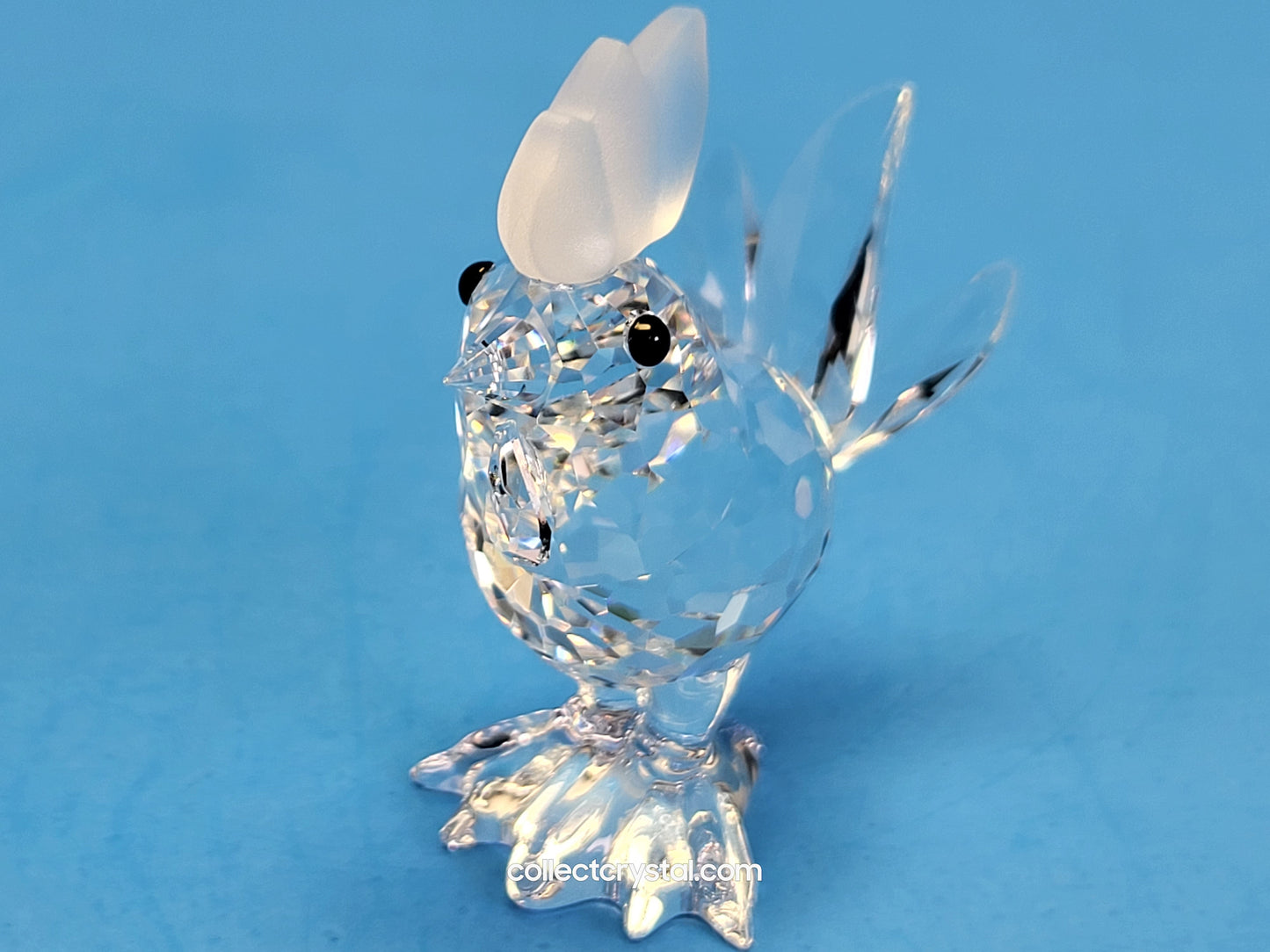 COCKEREL / ROOSTER MINI – Chicken crystal Figurine # 014497