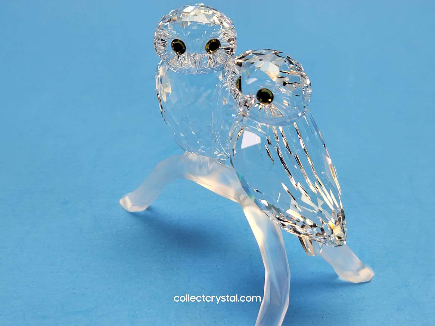 Owl Couple # 1003312 Owls on Branch Figurine