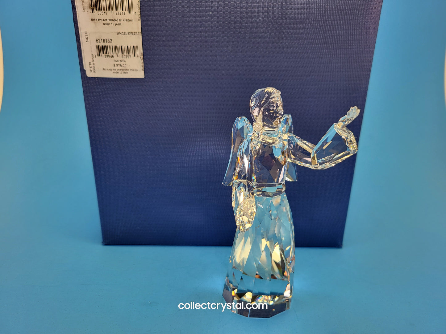 SWAROVSKI, ANGEL CELESTE # 5218783 Christmas Figurine
