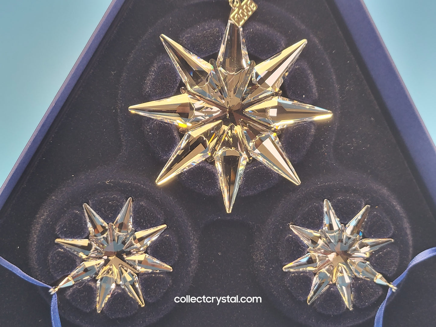 2009 CHRISTMAS ORNAMENT SET 996500 tri pack