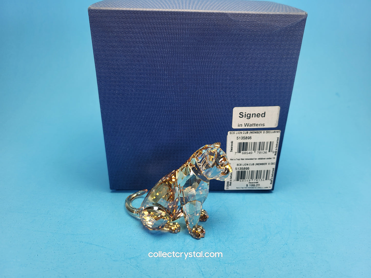 LION MOTHER & Cub 5135895, 5135896 SCS 2016 Signed by Designer lioness. lion