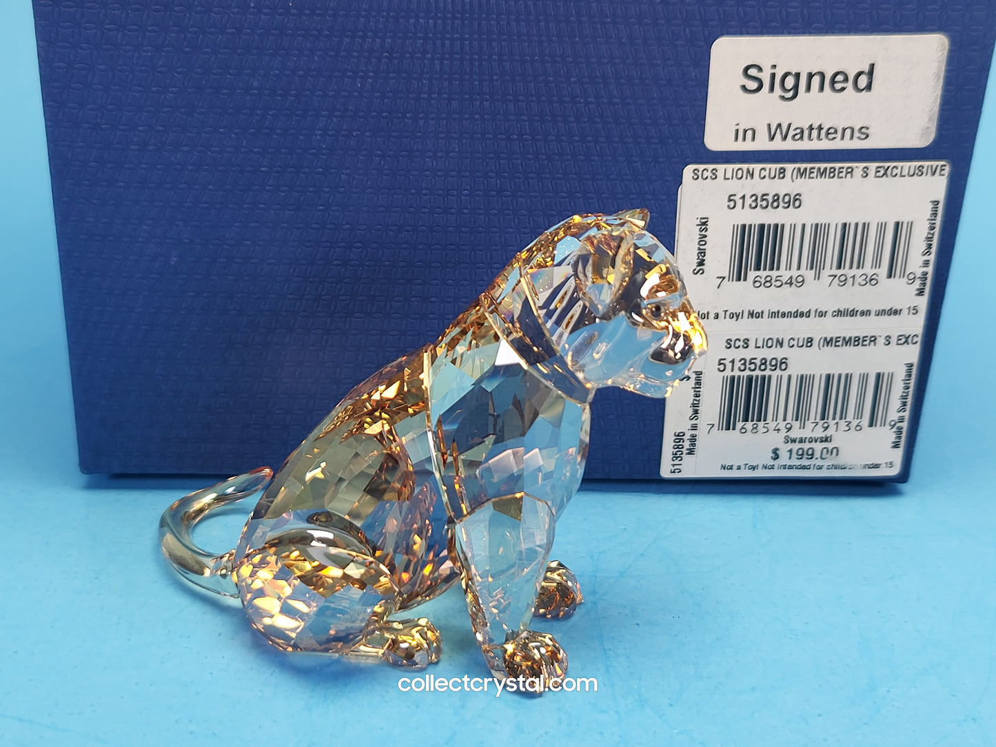 LION MOTHER & Cub 5135895, 5135896 SCS 2016 Signed by Designer lioness. lion