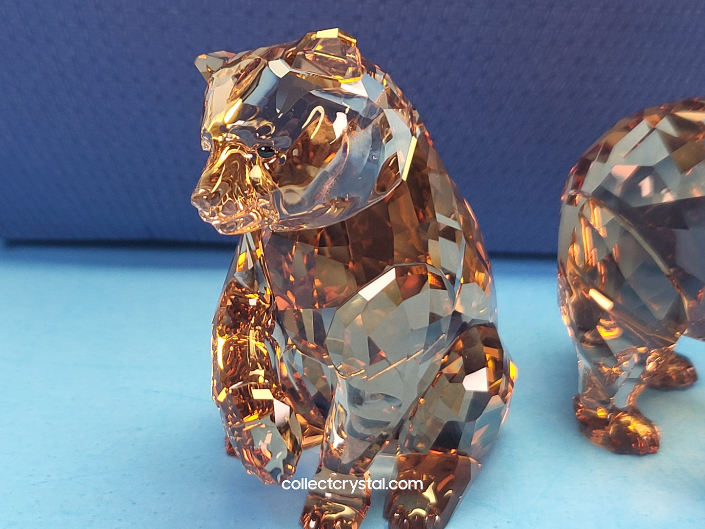Arcadia SCS 2017 A E Mother Bear & Cubs Figurines Complete set 5236593 & 5229215 Signed by Designer