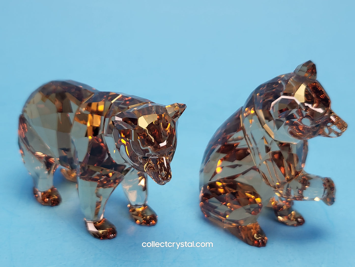 Arcadia SCS 2017 A E Mother Bear & Cubs Figurines Complete set 5236593 & 5229215 Signed by Designer