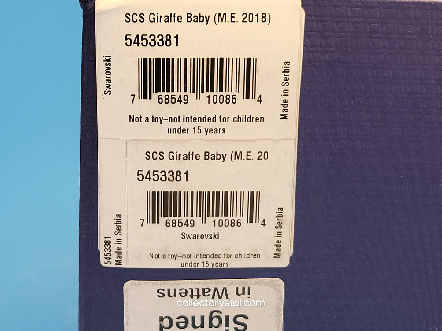 MUDIWA GIRAFFE Companion Baby 2018 Annual Edition 530215 giraffe