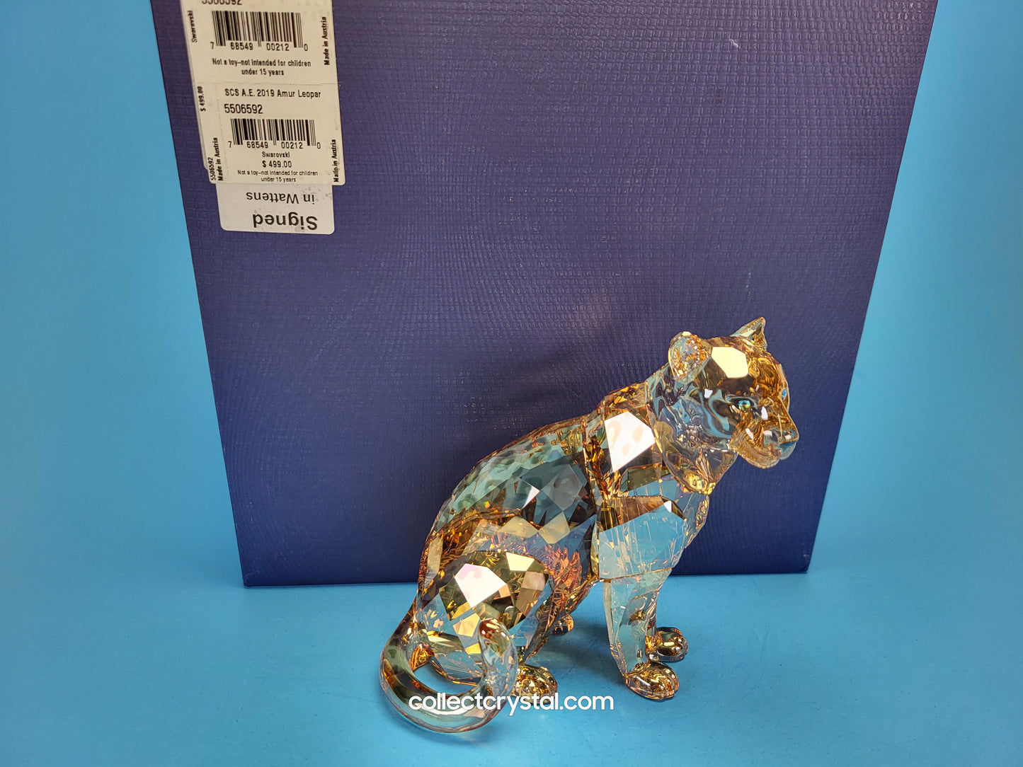 AMUR LEOPARD Mother Sofia & Cubs 5428542 2019 ANNUAL EDITION Signed by Designer amur