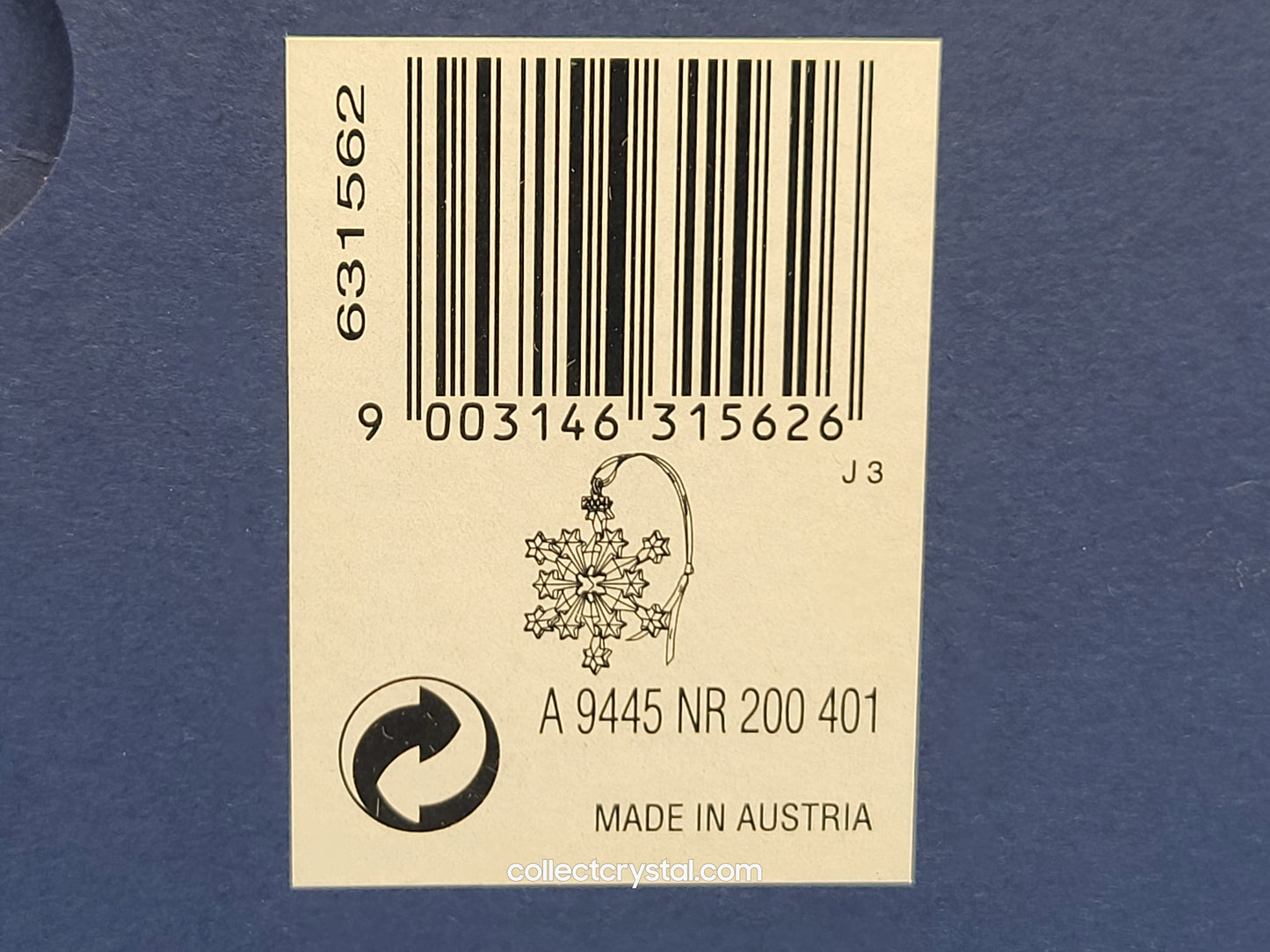 2004 Annual Ornament 631562