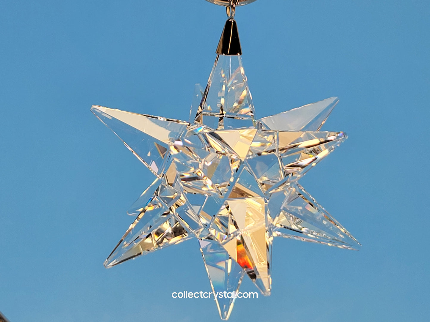 STAR 3D CLEAR CHRISTMAS ORNAMENT 5064257