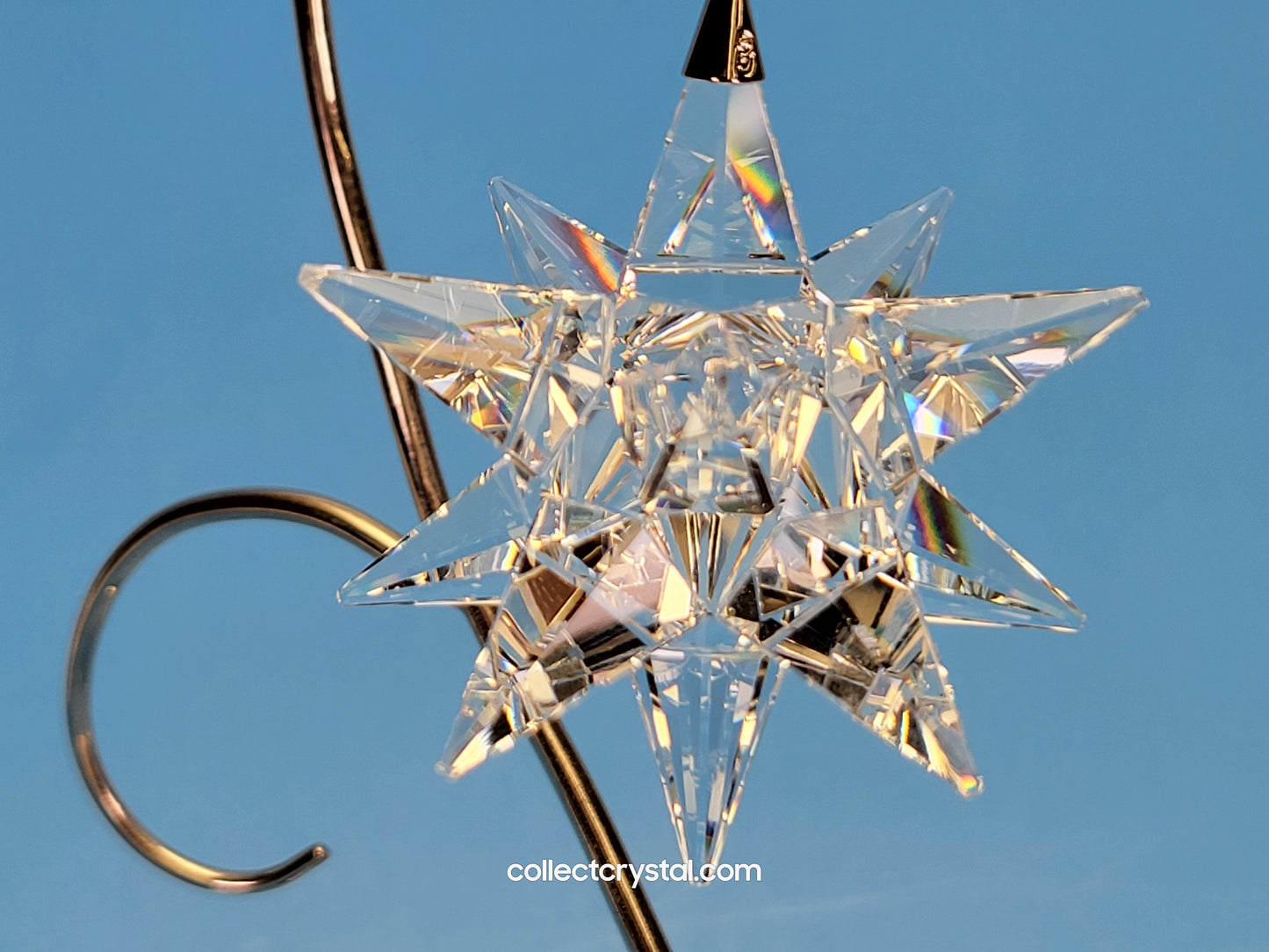 STAR 3D CLEAR CHRISTMAS ORNAMENT 5064257