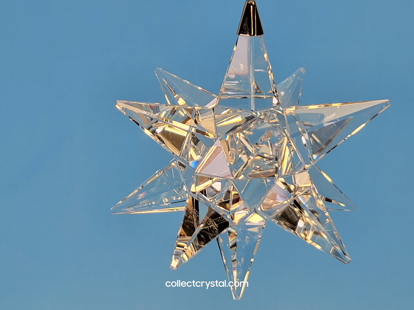 STAR 3D CLEAR CHRISTMAS ORNAMENT 5064257