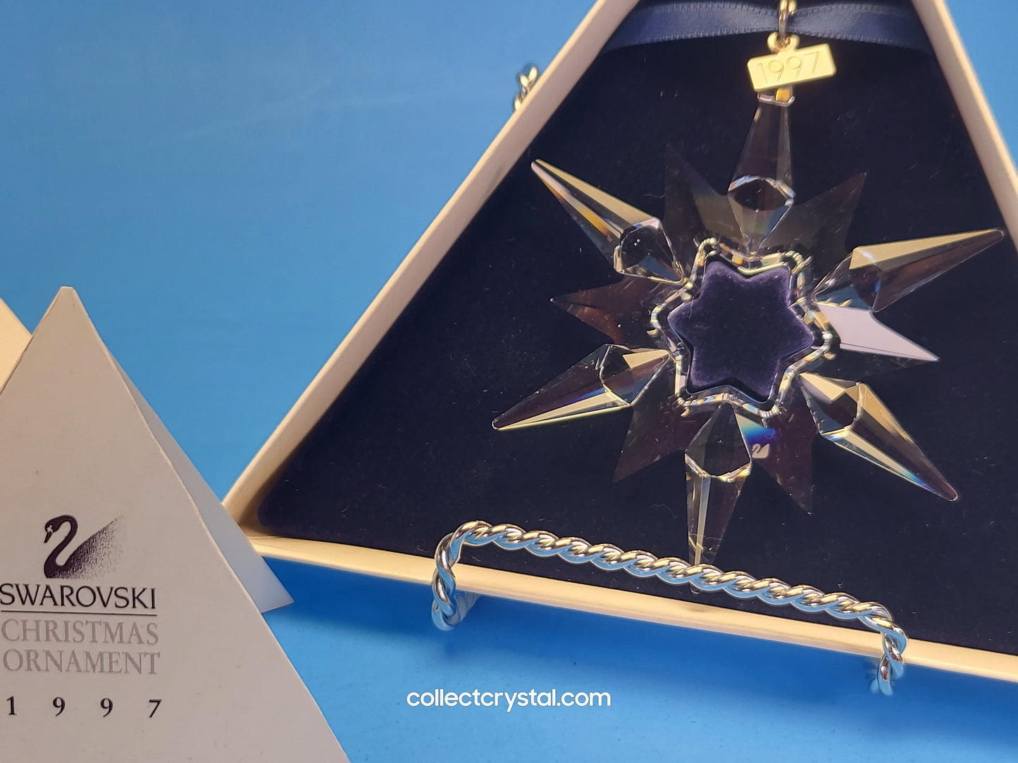1997 Annual CHRISTMAS ORNAMENT # 211987 Star / Snowflake
