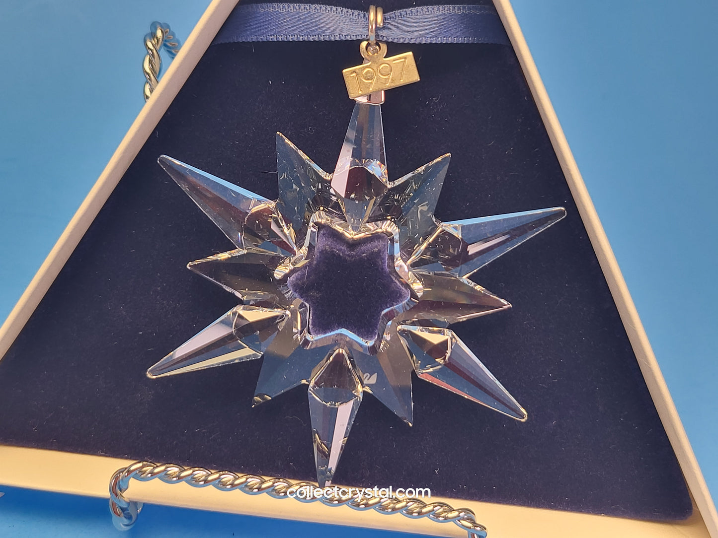 1997 Annual CHRISTMAS ORNAMENT # 211987 Star / Snowflake