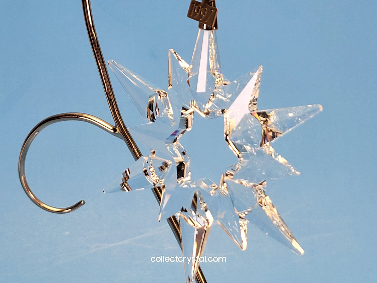 1997 Annual CHRISTMAS ORNAMENT # 211987 Star / Snowflake