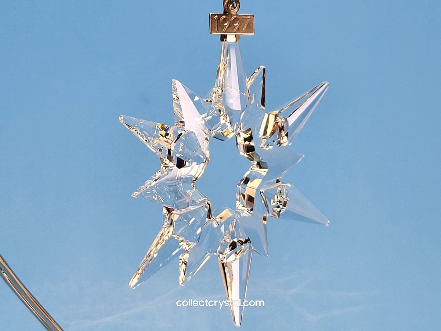 1997 Annual CHRISTMAS ORNAMENT # 211987 Star / Snowflake