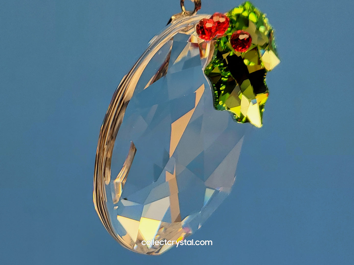 Holly Suncatcher Window Ornament - 870003