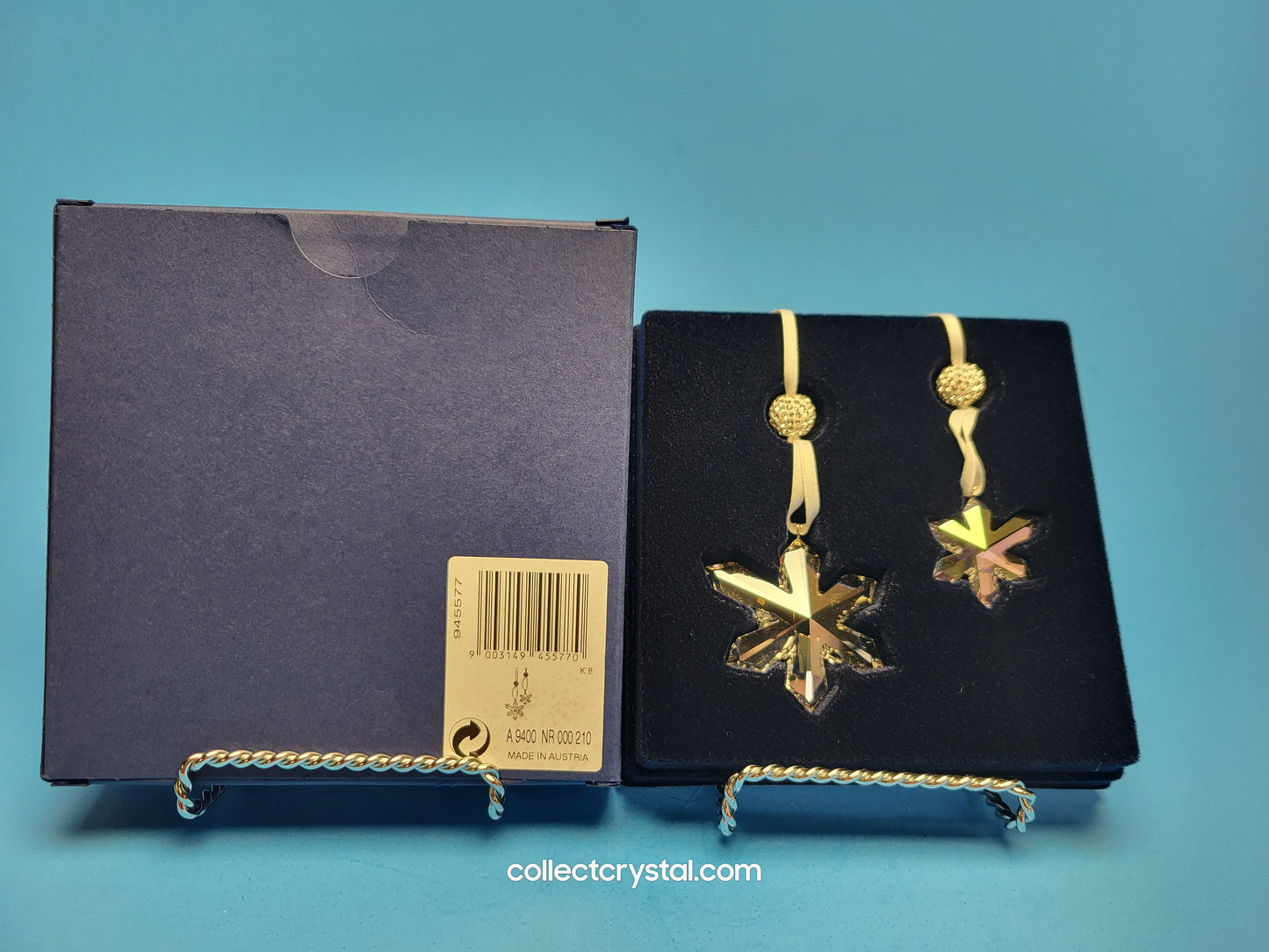 CHRISTMAS ORNAMENT SET – ICE FLOWERS 945577
