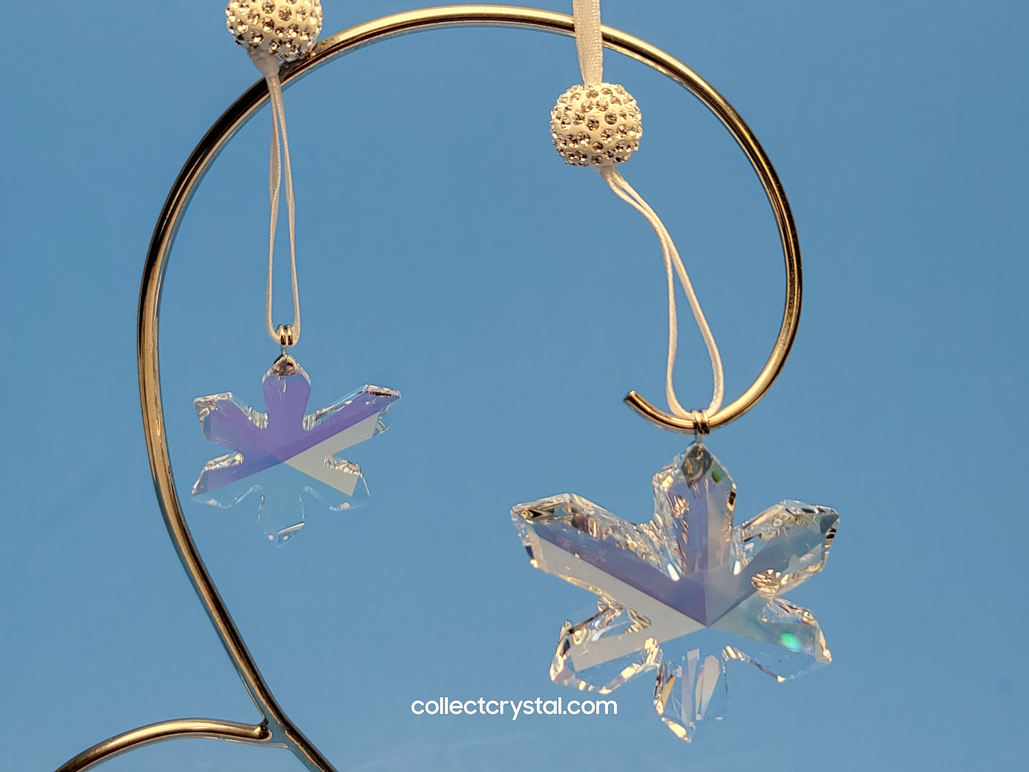 CHRISTMAS ORNAMENT SET – ICE FLOWERS 945577