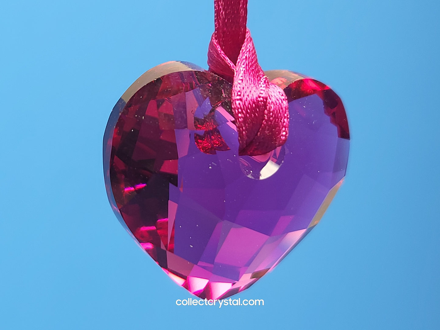 Heart ornament (fuchsia) – 1 055 819 / 1055819 Little messenger