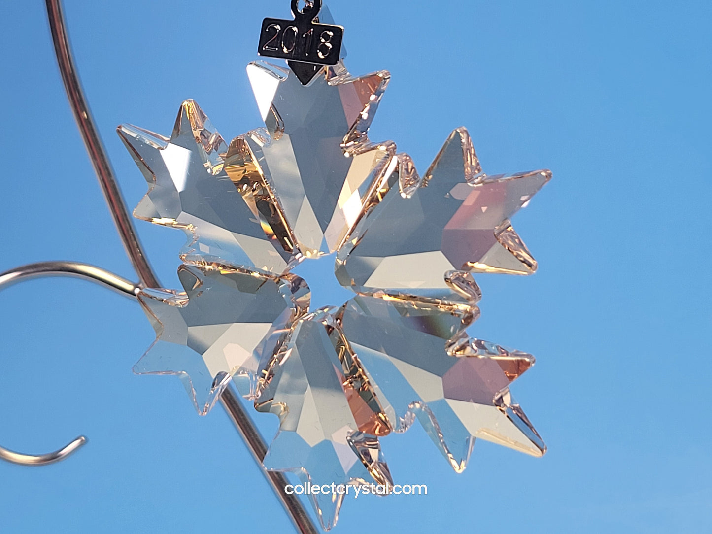 2018 CHRISTMAS ORNAMENT GOLD SCS 5357982