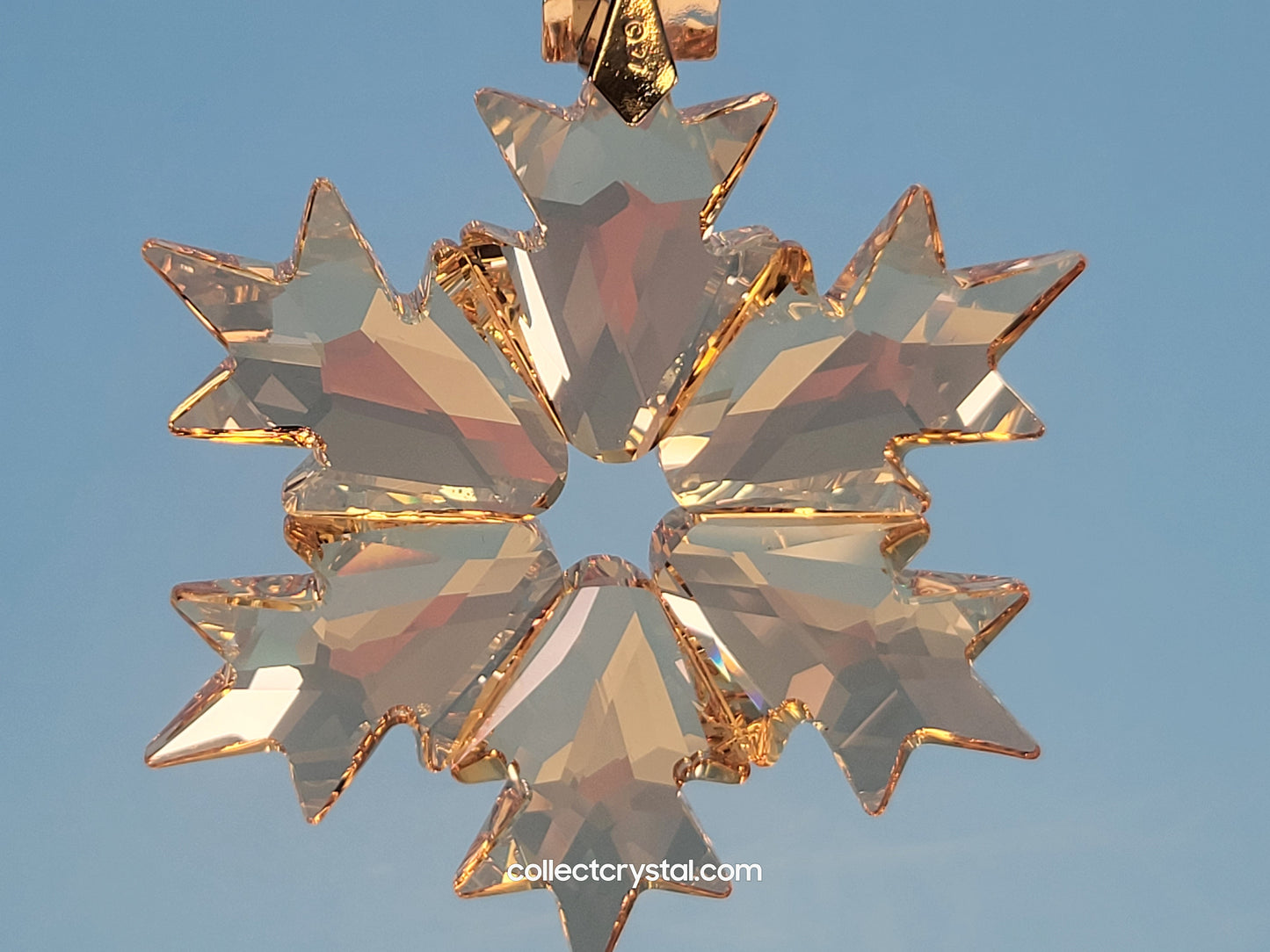 2018 CHRISTMAS ORNAMENT GOLD SCS 5357982