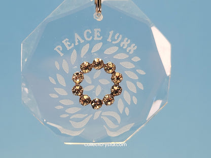 1988 Giftware Suite Peace Ornament in Box 92318 / S01988
