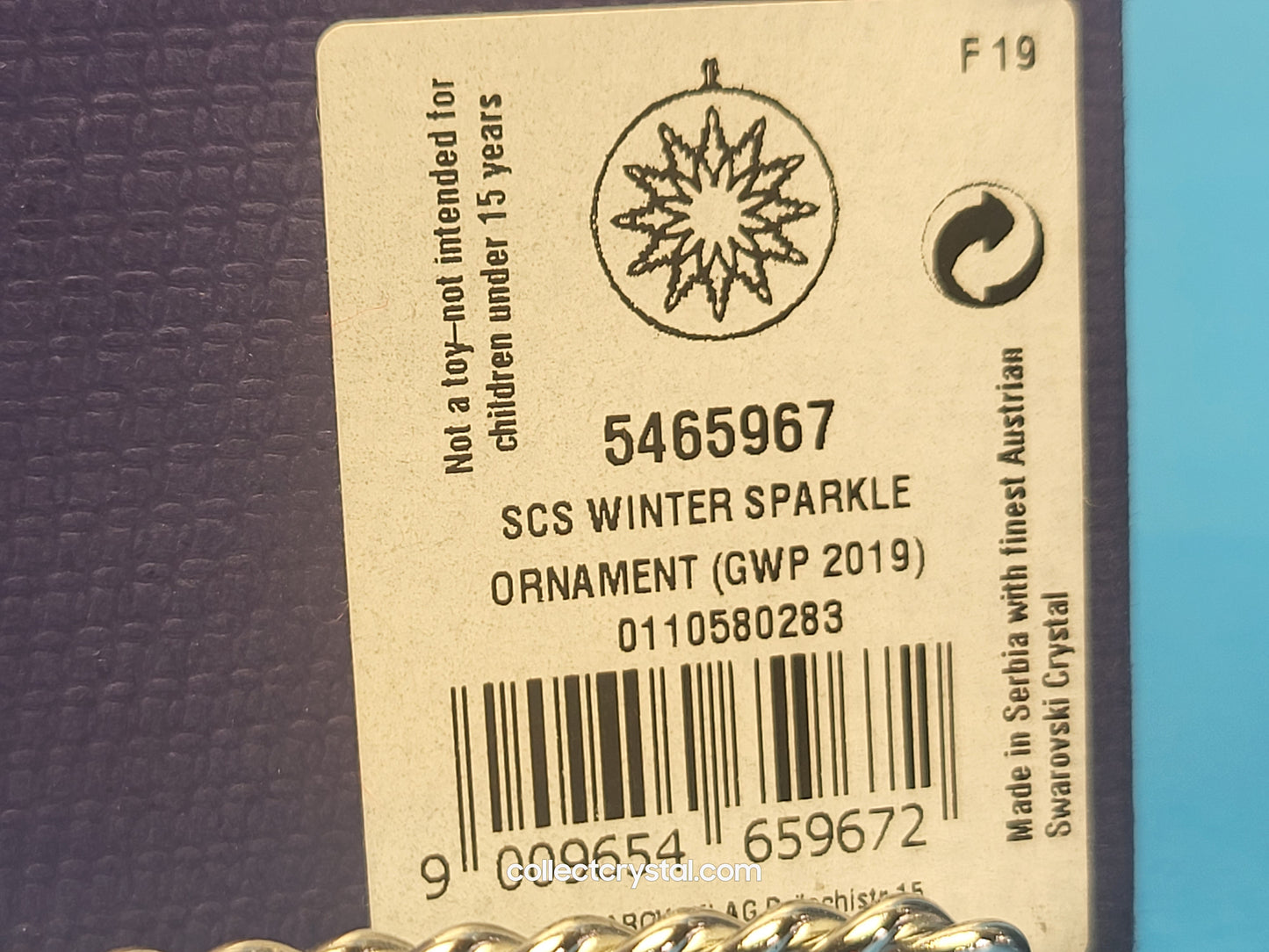 Christmas Ornament Winter Sparkle # 5465967