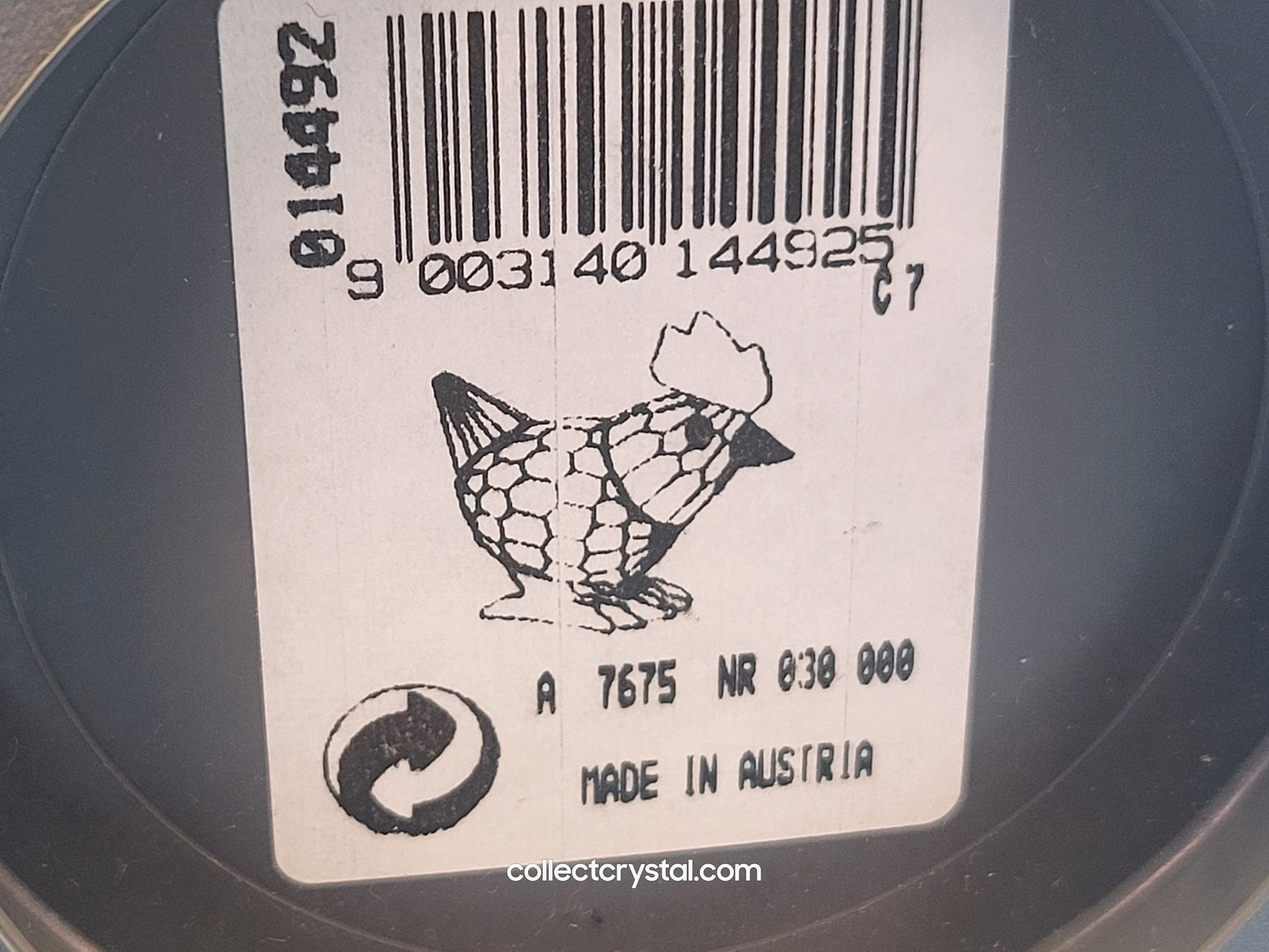 Mini Hen Chicken Figurine # 014492