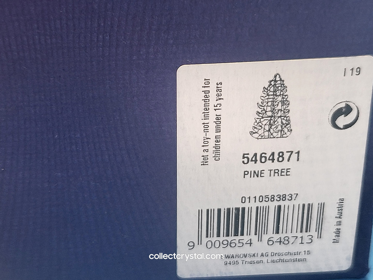 PINE TREE 2019 ISSUED 5464871