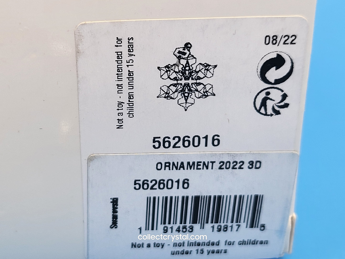 CHRISTMAS 2022 3D ORNAMENT 5626016