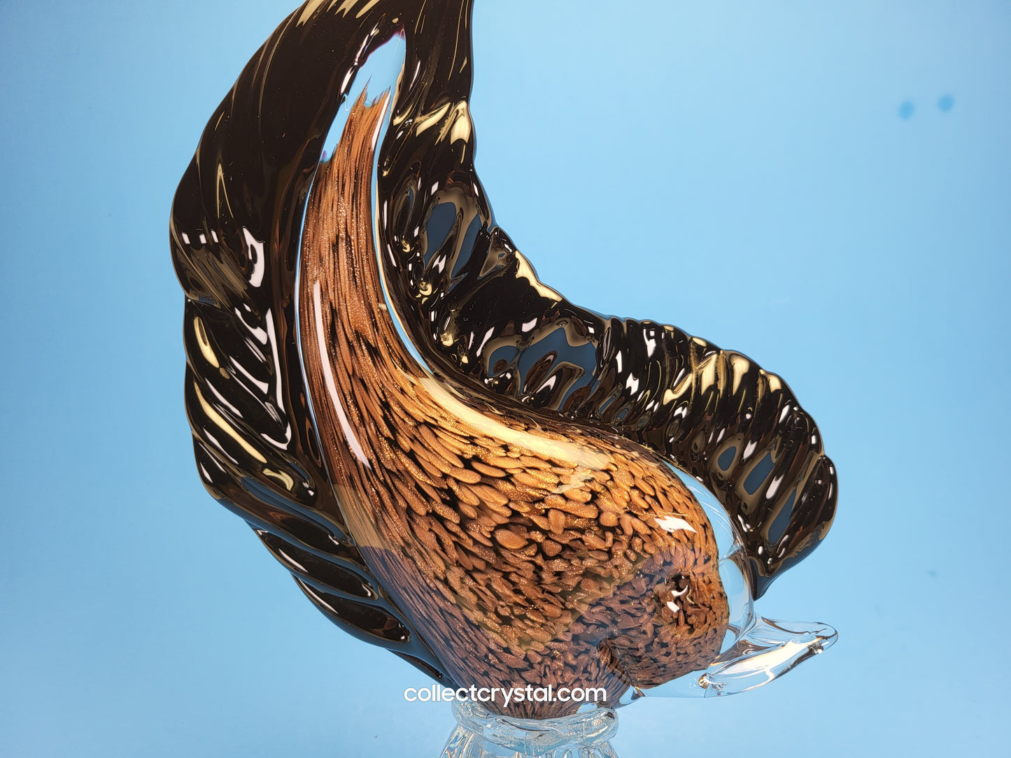 Murano Glass Fish Sculpture