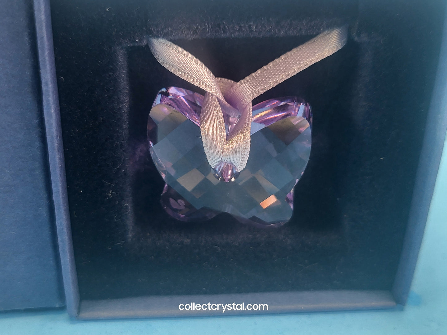 Swarovski Purple Pink Butterfly Ornament 680145