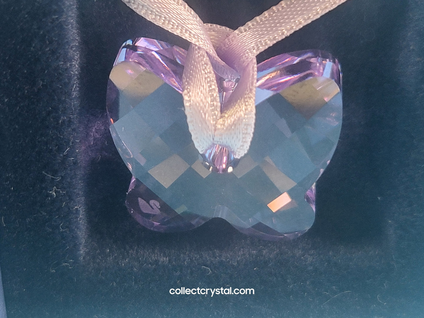 Swarovski Purple Pink Butterfly Ornament 680145