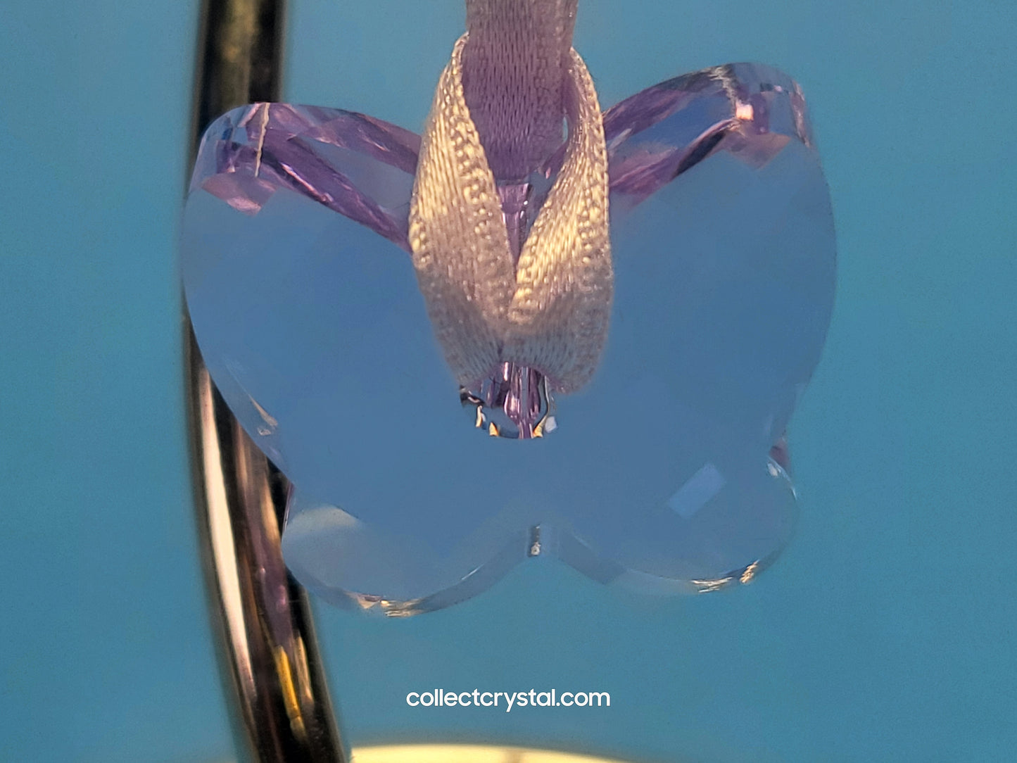 Swarovski Purple Pink Butterfly Ornament 680145