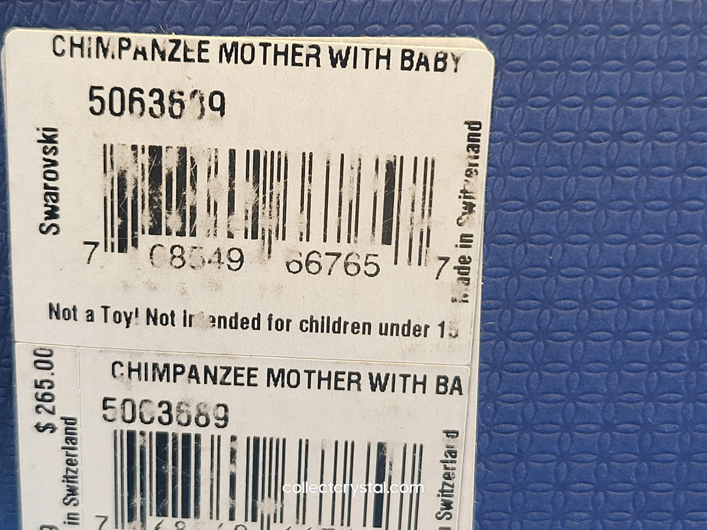 CHIMPANZEE / CHIMP MOTHER WITH BABY 5063689