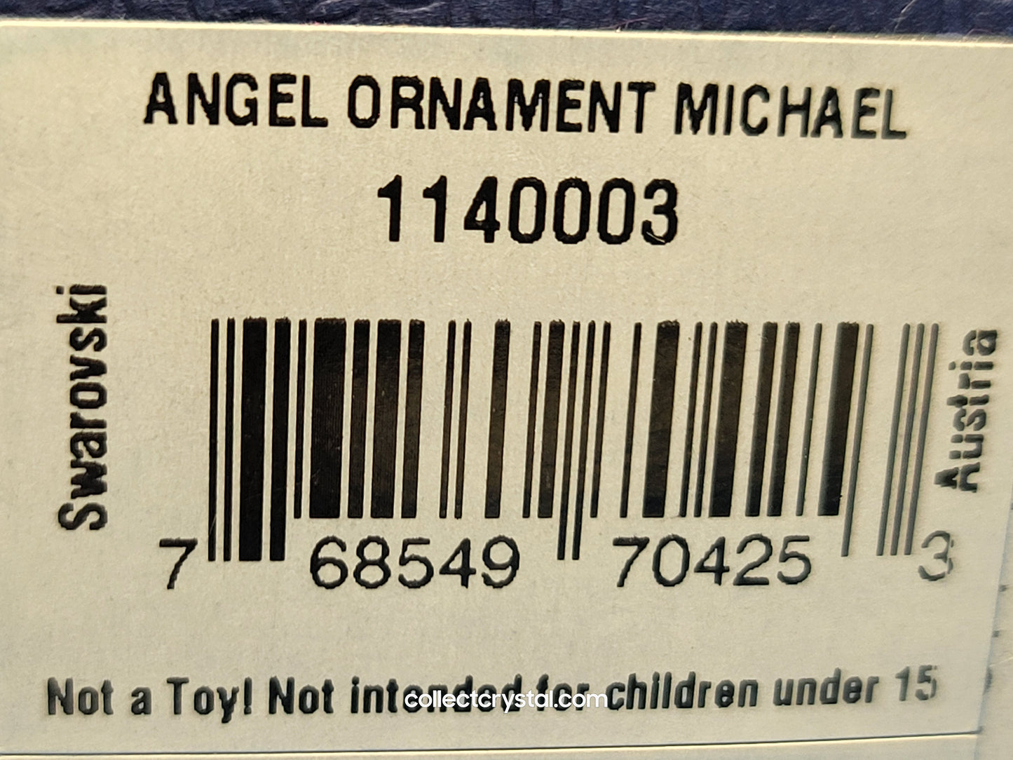 CHRISTMAS ORNAMENT – ANGEL MICHAEL 1140003