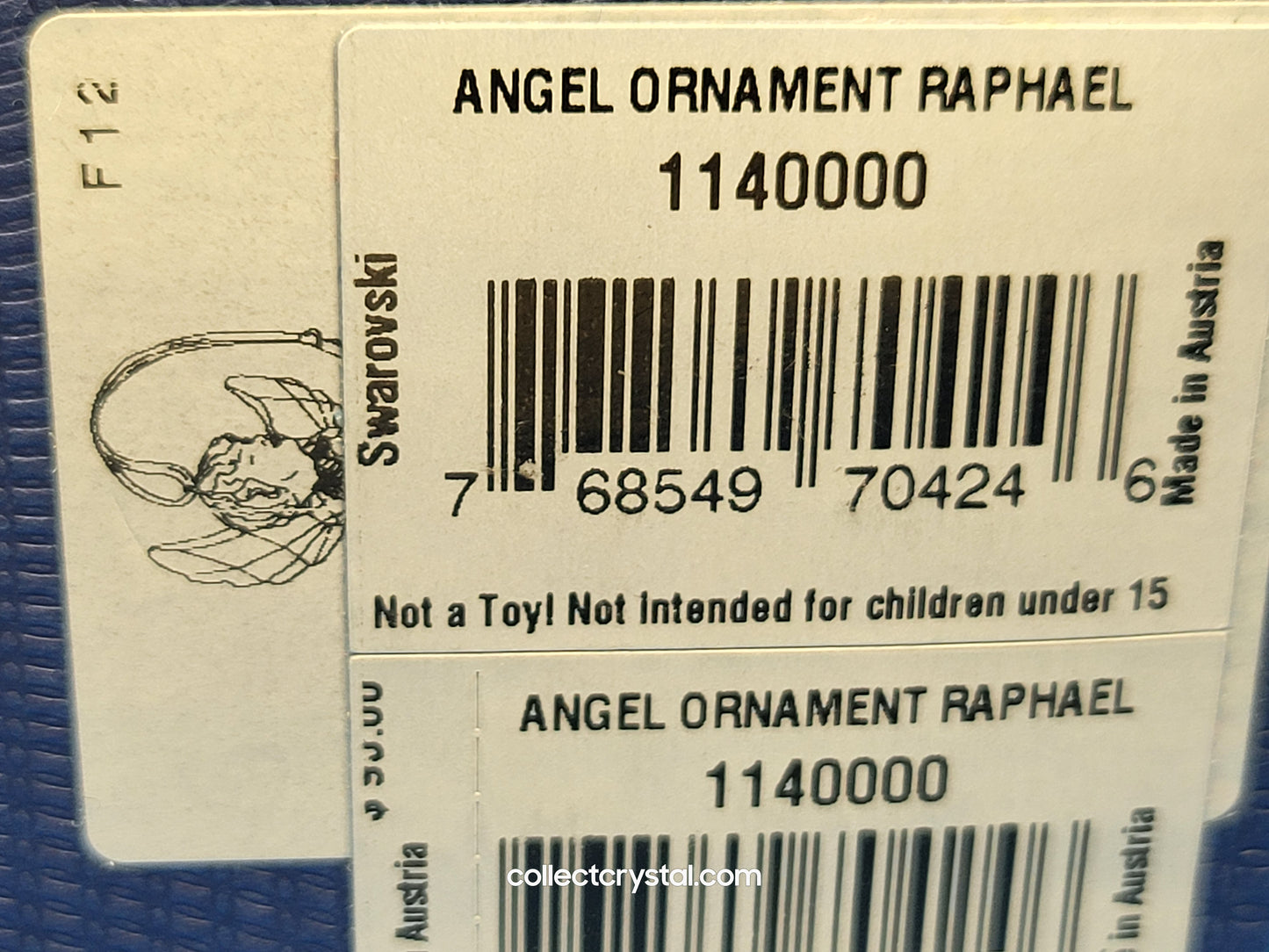 CHRISTMAS ORNAMENT – ANGEL RAPHAEL 1140000