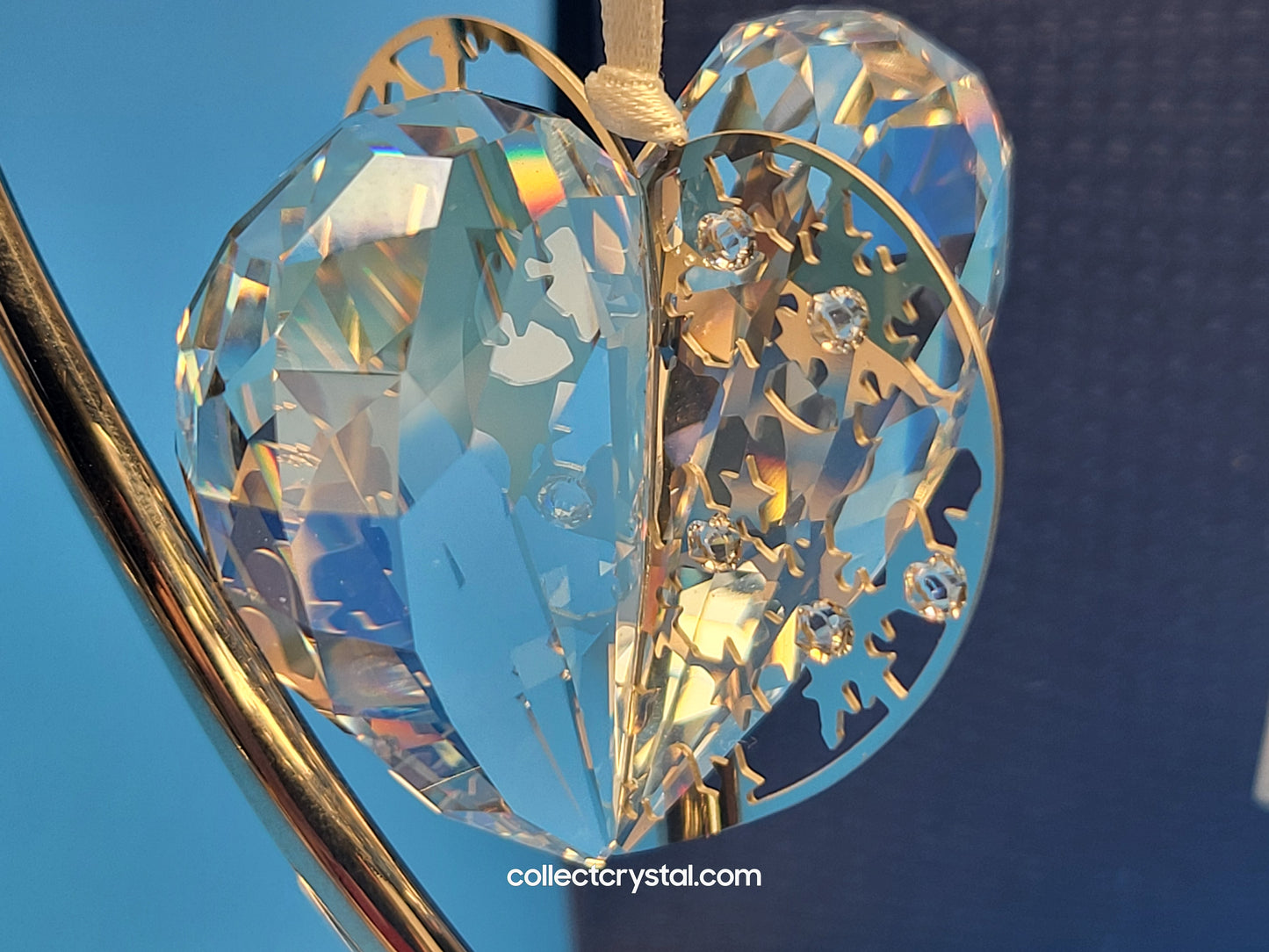 CHRISTMAS ORNAMENT – HEART CRYSTAL MOONLIGHT 1140005