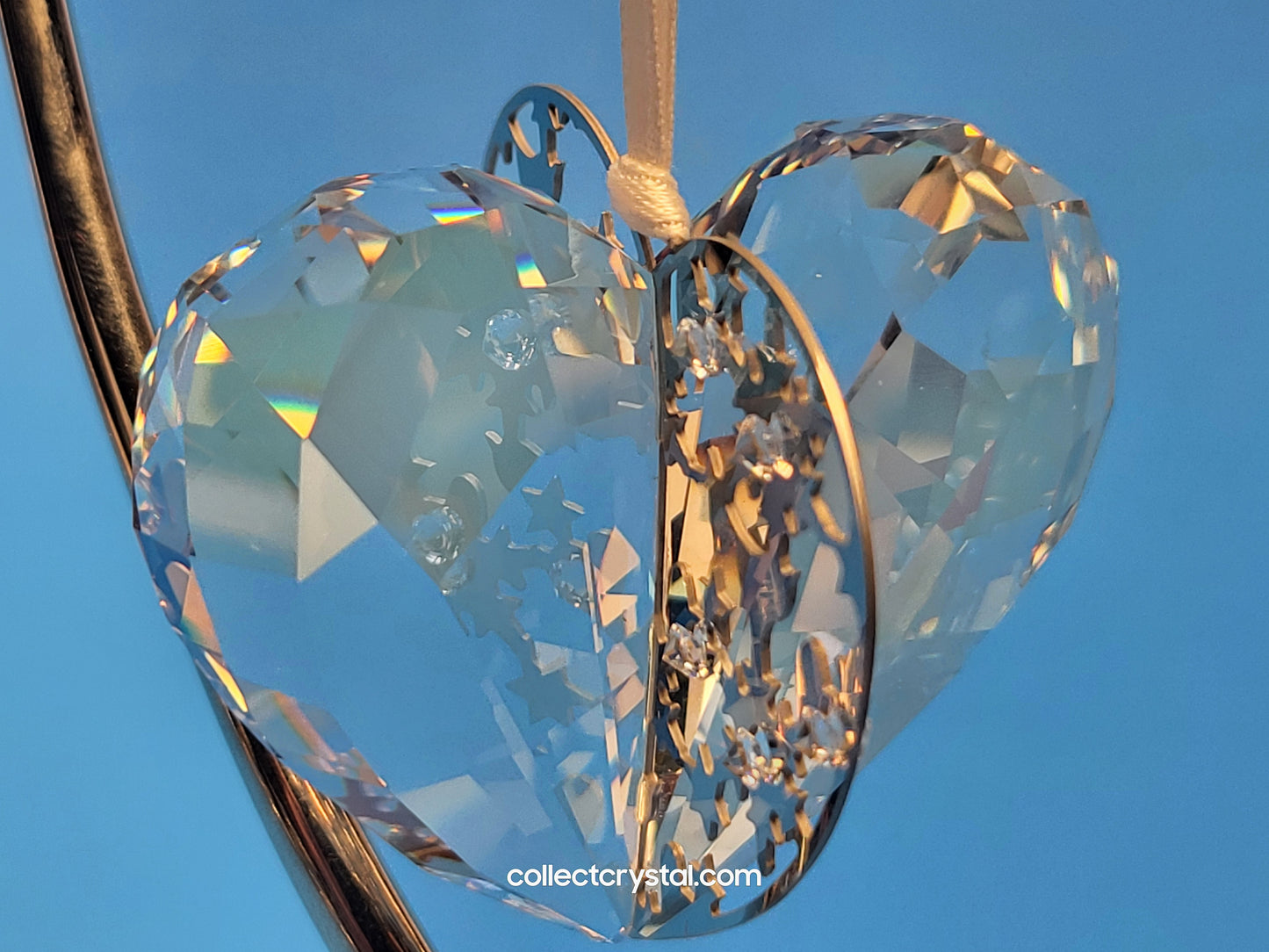 CHRISTMAS ORNAMENT – HEART CRYSTAL MOONLIGHT 1140005