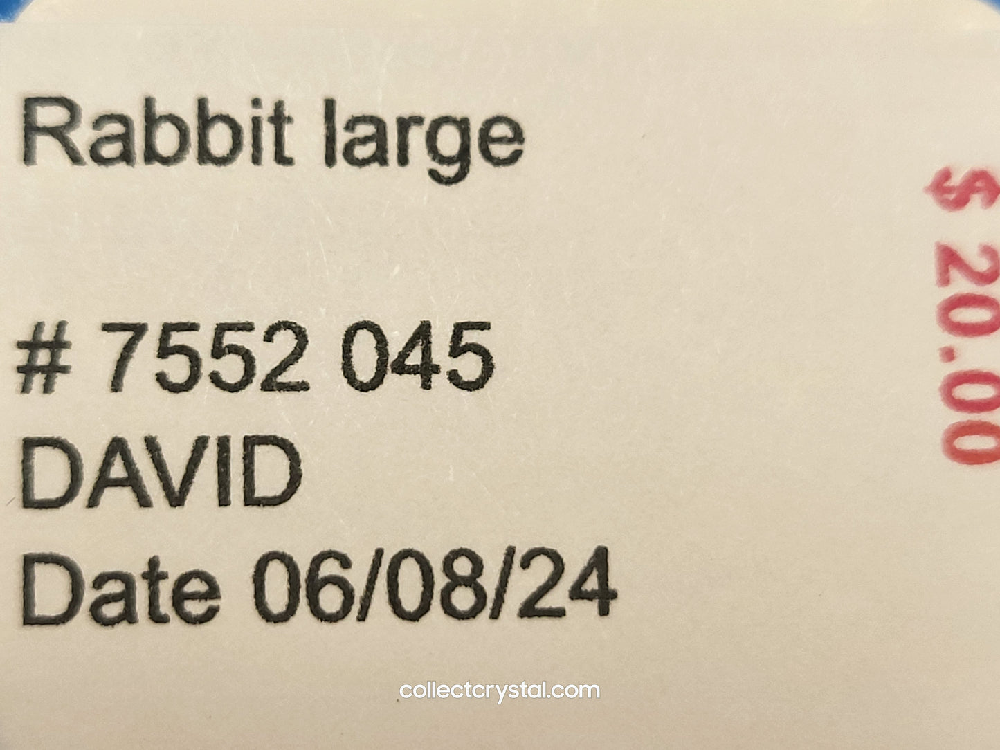 RABBIT LARGE – USA 013725 or 7652 045 000