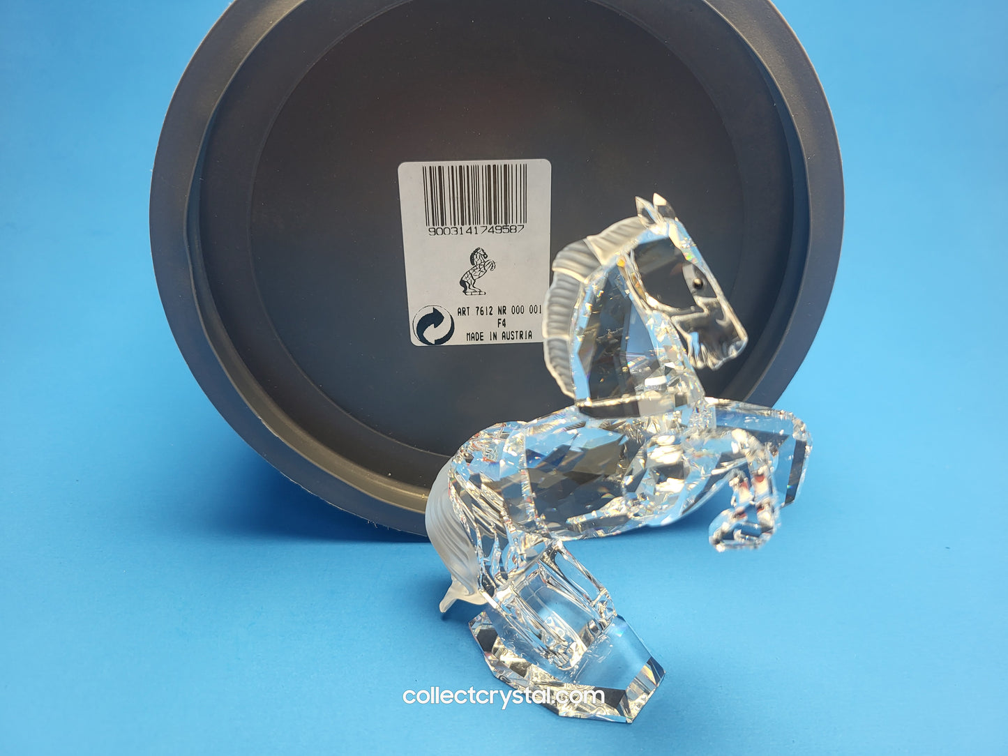 STALLION WHITE 174958 Rearing Horse MIB Complete